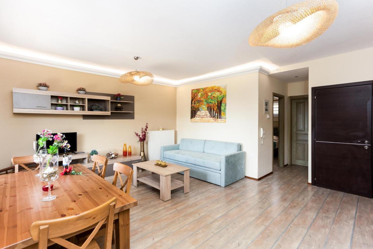 Twinstars Apartment With Courtyard And View Kalyves Polygyrou Экстерьер фото